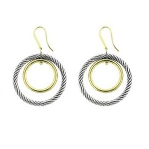 David Yurman cable mobile earrings